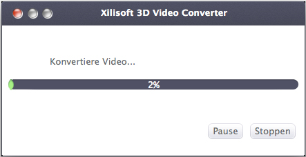 Xilisoft 3D Video Converter Mac, 2D in 3D umwandeln Mac