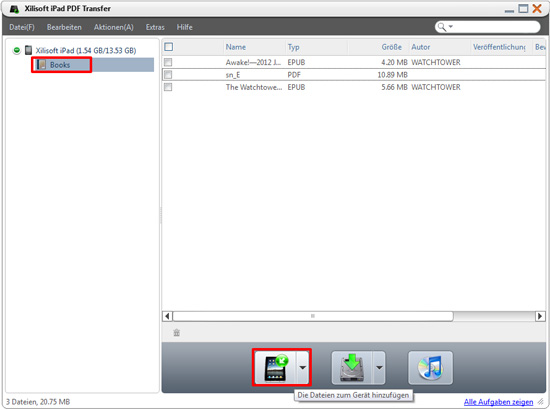 Xilisoft iPad PDF Transfer