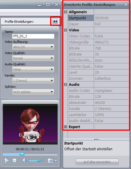 Video in MP4 konvertieren