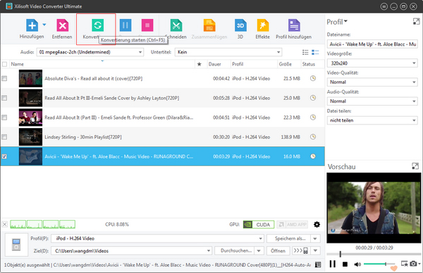 Xilisoft Video Converter Ultimate