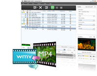WMV MP4 Converter- wmv in mp4, wmv in mpeg