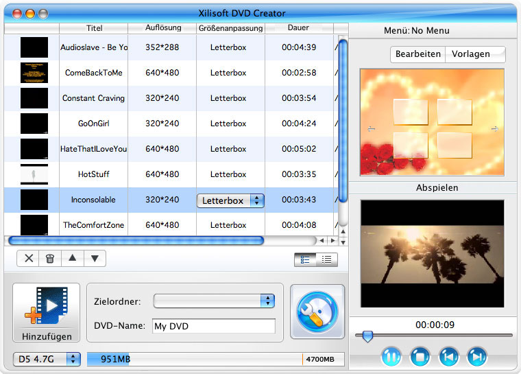 Xilisoft DVD Creator for Mac