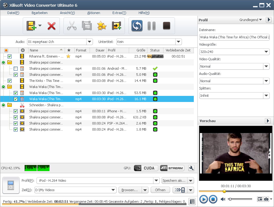 Xilisoft Video Converter Ultimate